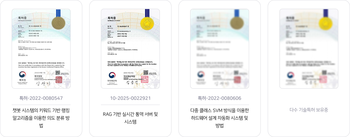 기술 특허 현황